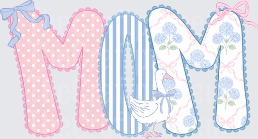 002_Family_Name Set_Mama_Grandparent_Preppy_Goose_Grannycore_mom