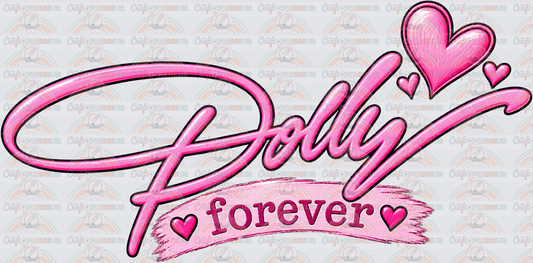 001_Music_Country Music_Dolly Parton_Pink Coquette Bow_Vintage Truck_Western Sunset Scene_Signature_Dolly Forever