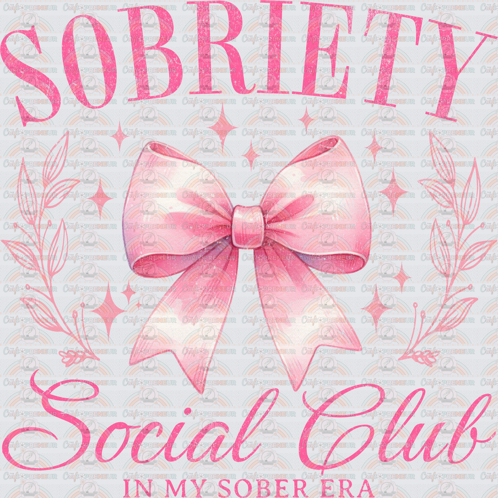 Causes_Sobriety_Recovery_Girly_Coquette Bow_Social Club_Sober Era