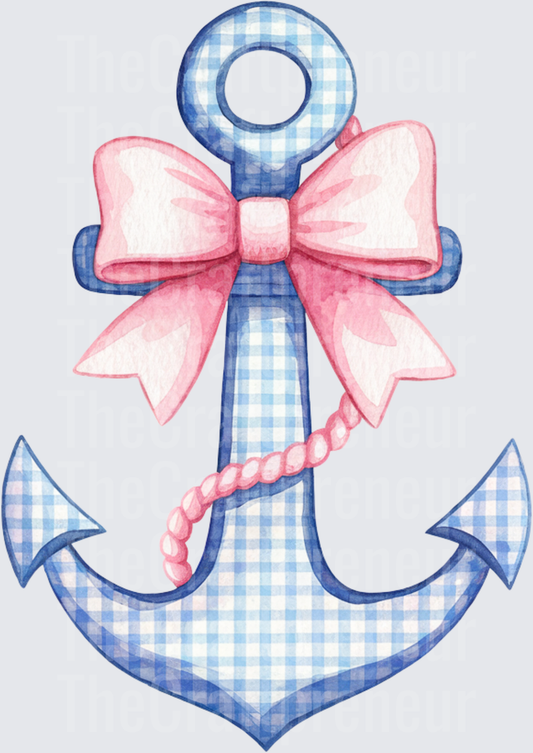 001_Summer_Boats_Anchor_Gingham_Boatin Life_Social Club_Preppy_Front