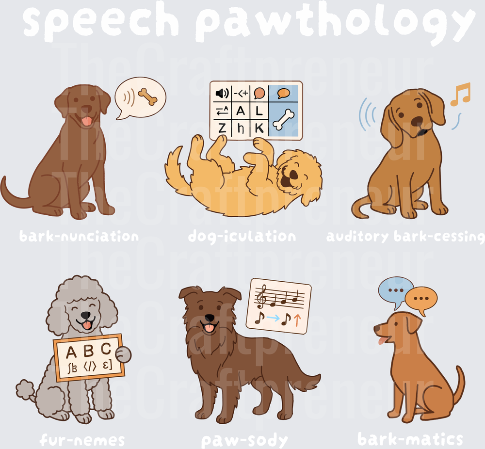 Jobs_School_SLP_Speech Language Pathology_Dogs_Pawthology_IEP_White