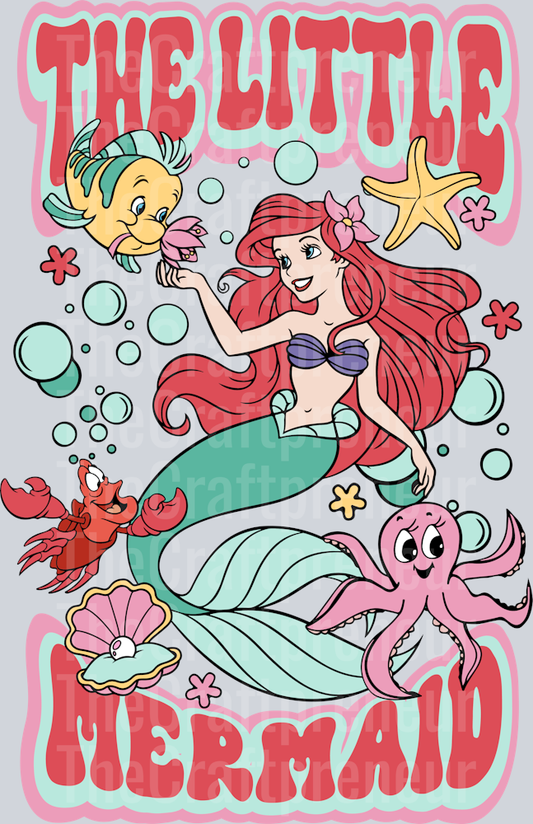 Disney_Princess_Little Mermaid_Ariel_Matching Set_Back