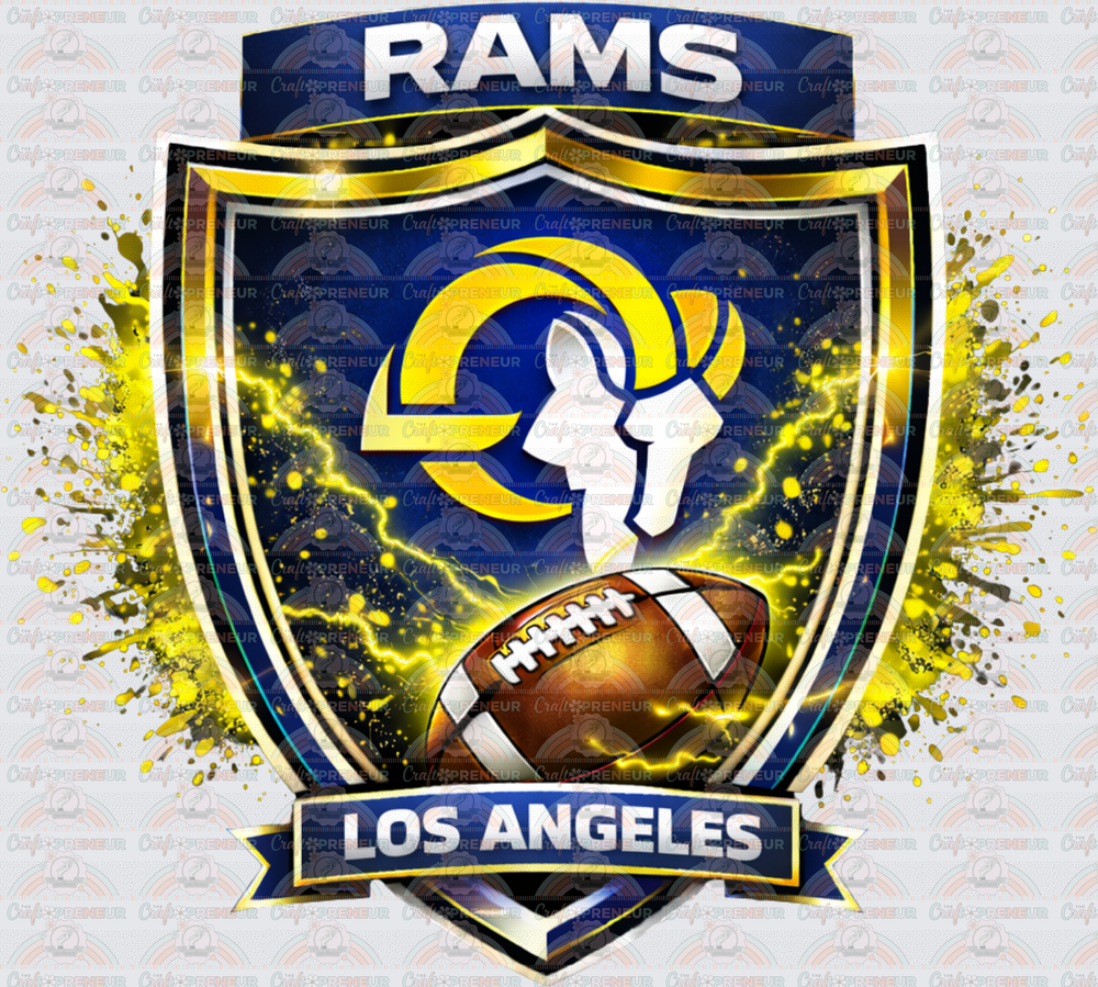 002_Football_NFL_Splash Shield_Los Angeles_LA_Rams