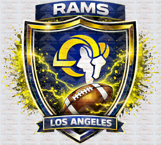 002_Football_NFL_Splash Shield_Los Angeles_LA_Rams