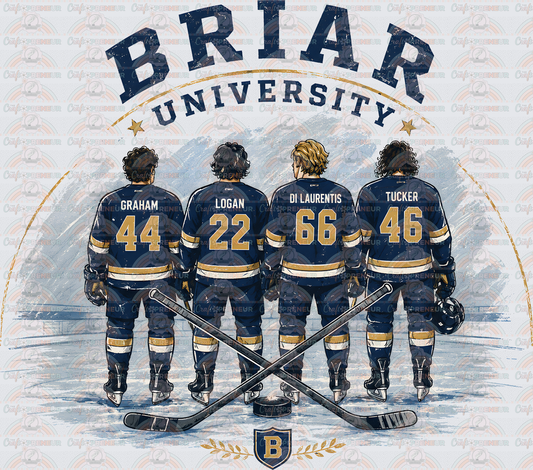Books_Off Campus_Bookish_Hockey Romance_Briar University_Players_Ice Rink_Jersey
