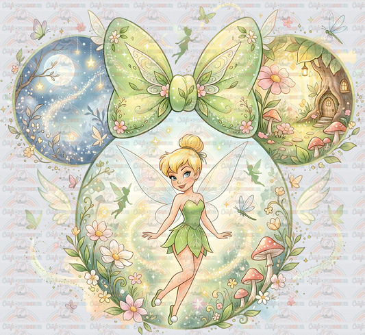 002_Disney_Princess_Watercolor_Mouse Ears_Minnie Ears_Peter Pan_Tinkerbell