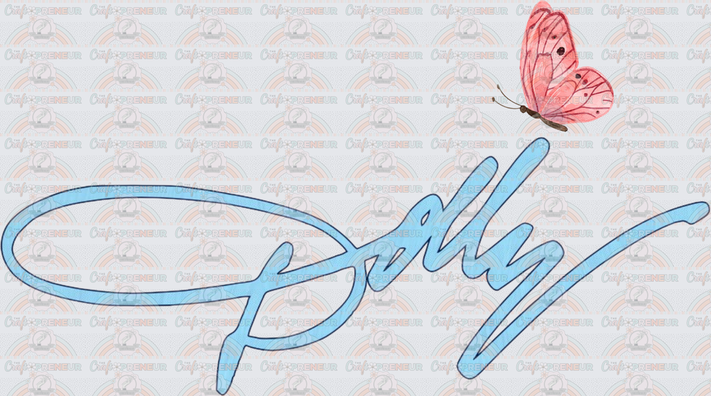 002_Music_Country_Dolly Parton_Signature Set_Butterfly_Front