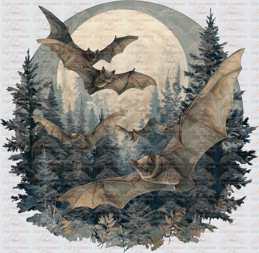 Animals_Bats_Vintage_Woods