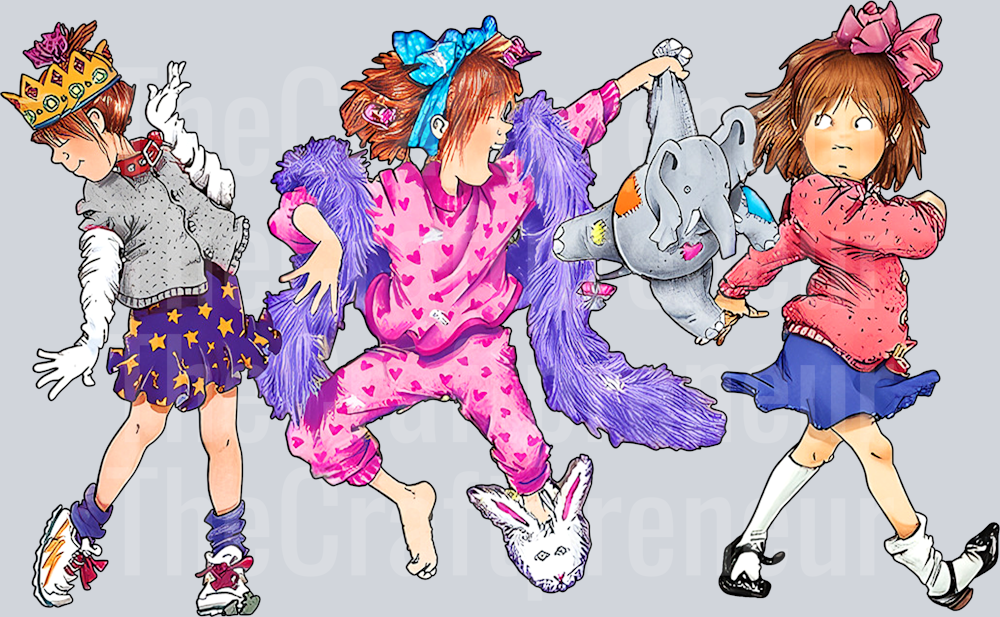 Junie B Jones In Costume DTF Transfer