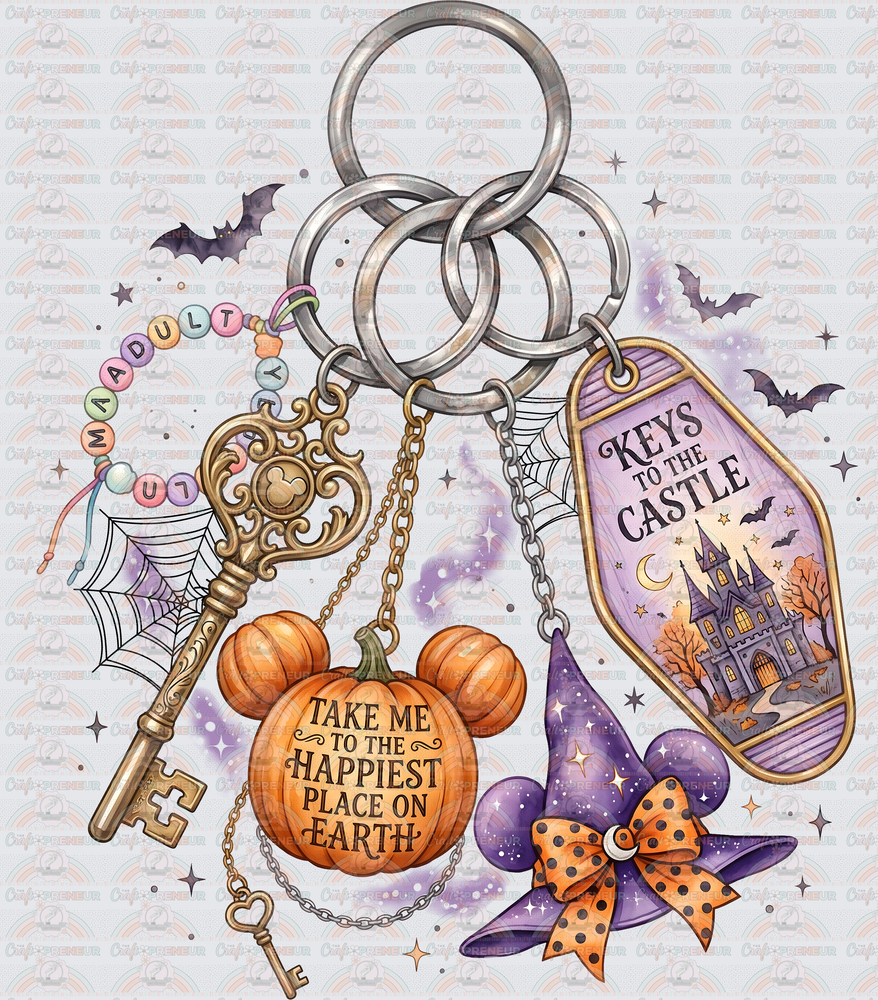 Disney_Halloween_Parks_Keys to the Kingdom_Keychain_WitchY_Pumpkin_Keys