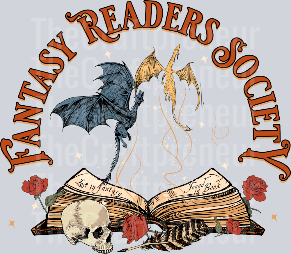 (Set!) Fantasy Readers Society FRONT DTF Transfer