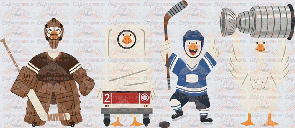 Sports_Hockey_Goose_Stanley Cup_Goalie_Penalty Box_Hockey Player