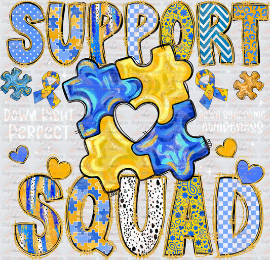 002_Causes_Down Syndrome_Awareness_Blue and Yellow_March Causes_Chromosomes_Support Squad V3