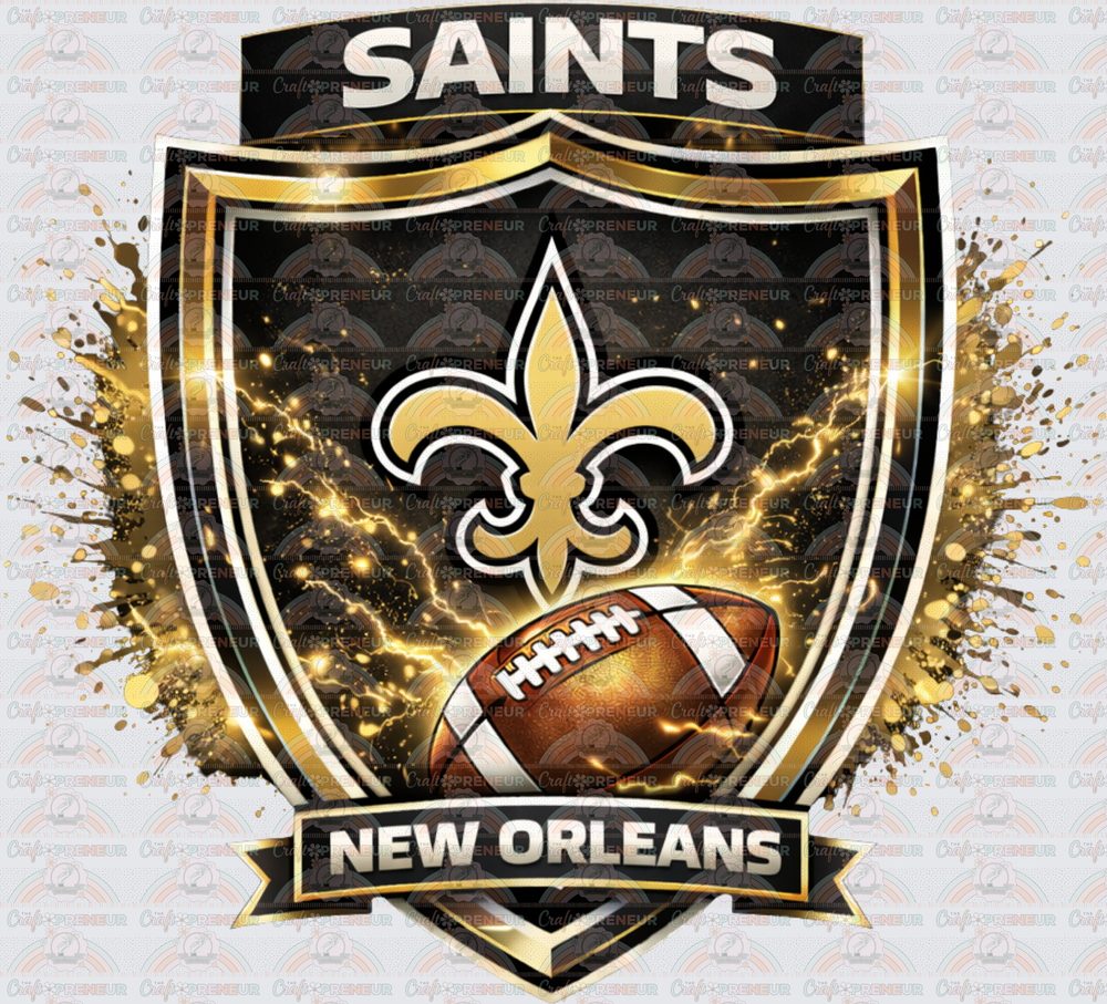 002_Football_NFL_Splash Shield_New Orleans_Saints
