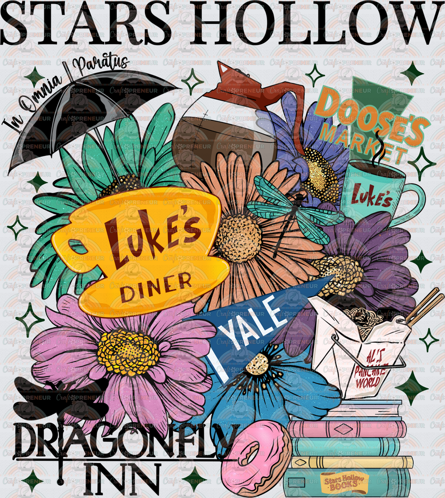 001_TV_GIlmore GIrls_Stars Hollow_Icons_Books_Back