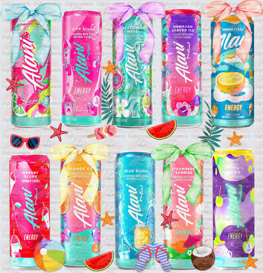 Drinks_Energy Drinks_Alani_10 Pack_All Cans_Summer_Coquette Bow_Flavors_July 2026