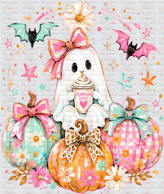 002_Halloween_Preppy LInes_Preppy Bundle_Pastels_Coffee Ghost Pumpkin