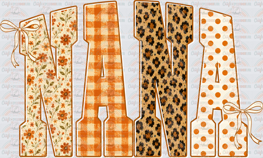 002_Family_Name Set_Preppy_Boho_Varsity_Grandparent_Gingham_Fall_Autumn_NNA