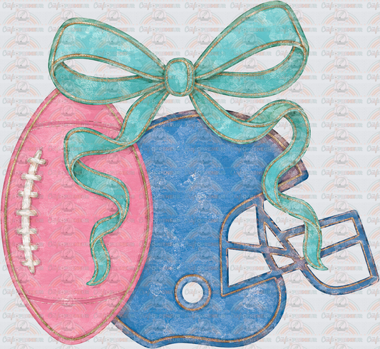 001_Football_Preppy_Brush Stroke_Boutique Style_Football Mom_Girly Football_Set_Touchdown_Pocket_Coquette Bow_Helmet