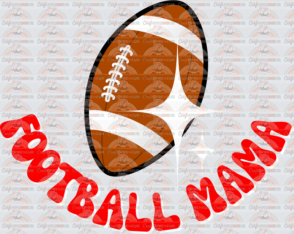 001_Sports_Football_Football Mom_Team Pride_Red Blue White_Pocket_Front