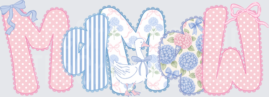 002_Family_Name Set_Mama_Grandparent_Preppy_Goose_Grannycore_mamaw