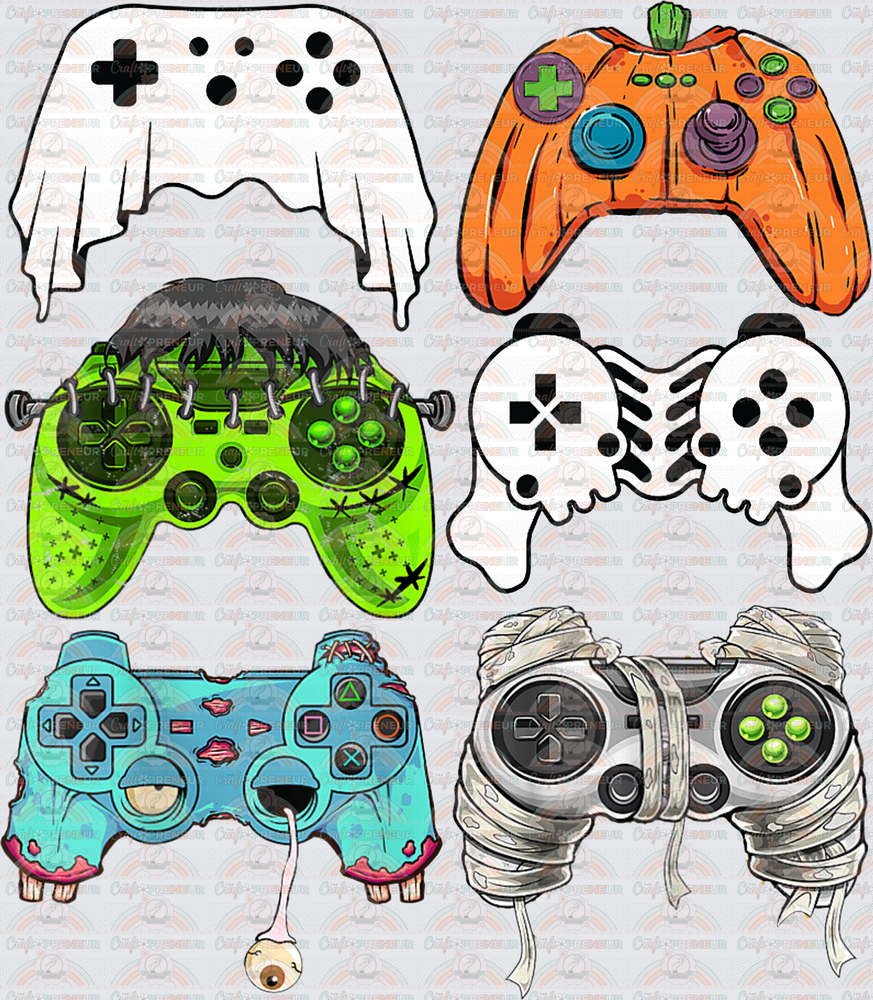 Hobbies_Gaming_Halloween_Controller_Spooky Season_Play Station_XBOX_Youth