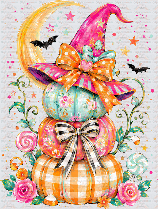 002_Halloween_Preppy LInes_Preppy Bundle_Pastels_Witch Pumpkin Stack