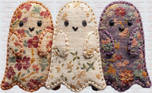Fall_Halloween_Ghosts_Faux Embroidery_Microfloral_Trio