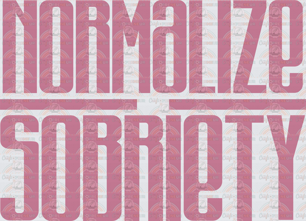 Causes_Sobriety_Normalize Sobriety_Typography_Pink