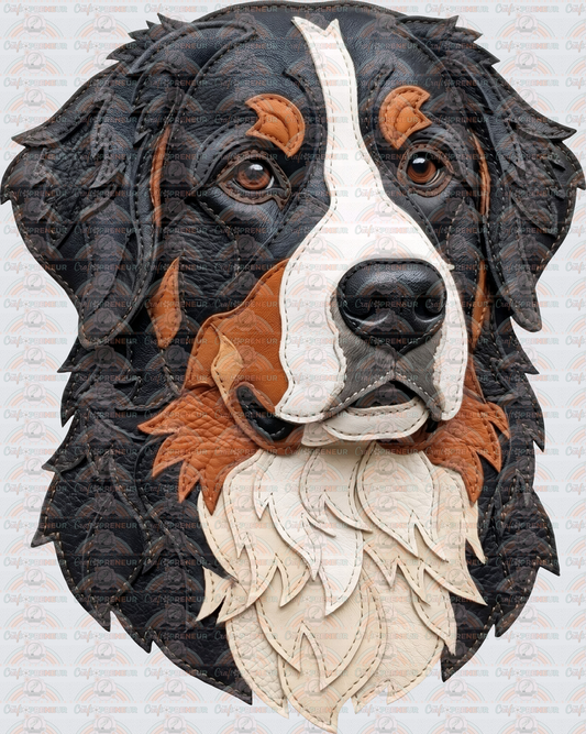 002_Dogs_Breeds_Faux Leather_Faux Embroidery_Hyperrealistic_BMD_Bernese Mountain Dog