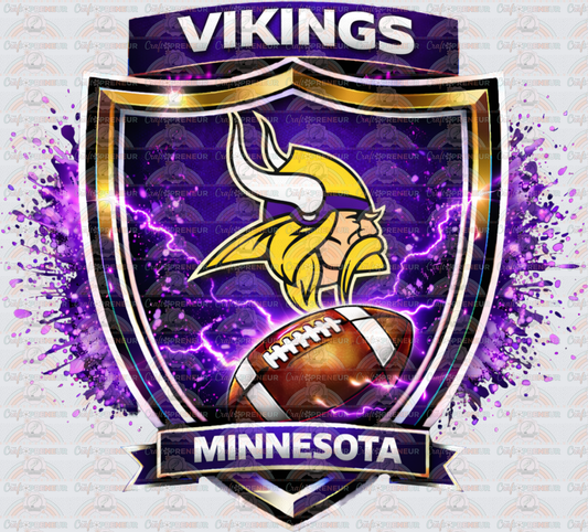 002_Football_NFL_Splash Shield_Minnesota_Vikings