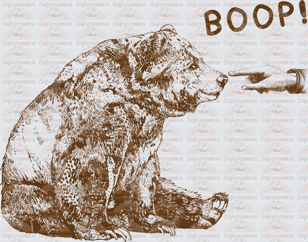 Animals_Bear_Brown Bear_Black Bear_Kodiak Bear_Boop_Sepia