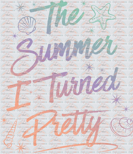 Books_The Summer I Turned Pretty_Jenny Han_Cousins Beach_Script_Shells_Ombre