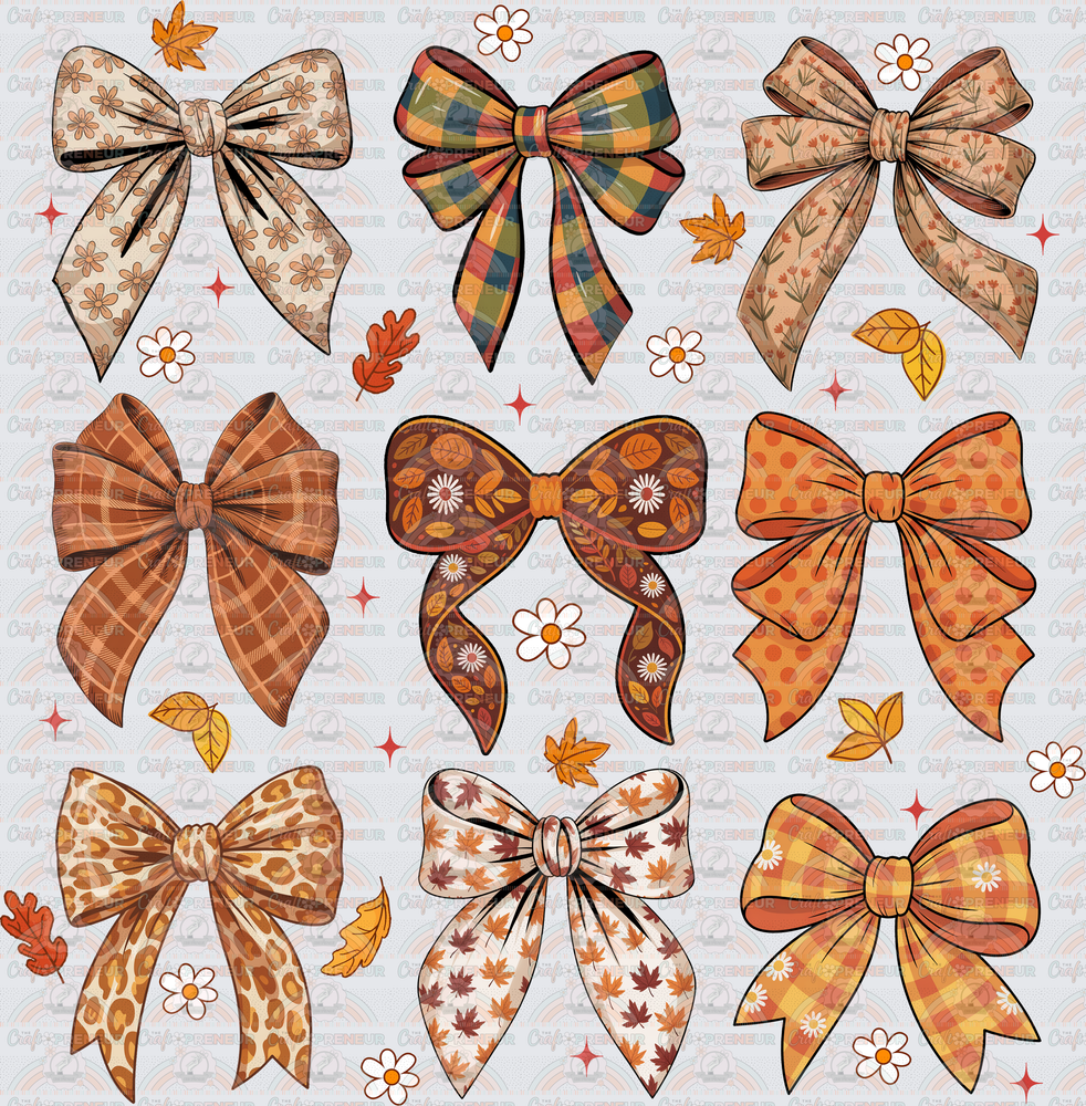 Fall_Autumn_Coquette Bow_Patterns_Grid