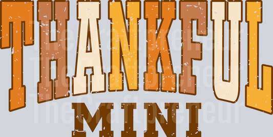 Thankful Mommy & Me Set (Mini) DTF Transfer