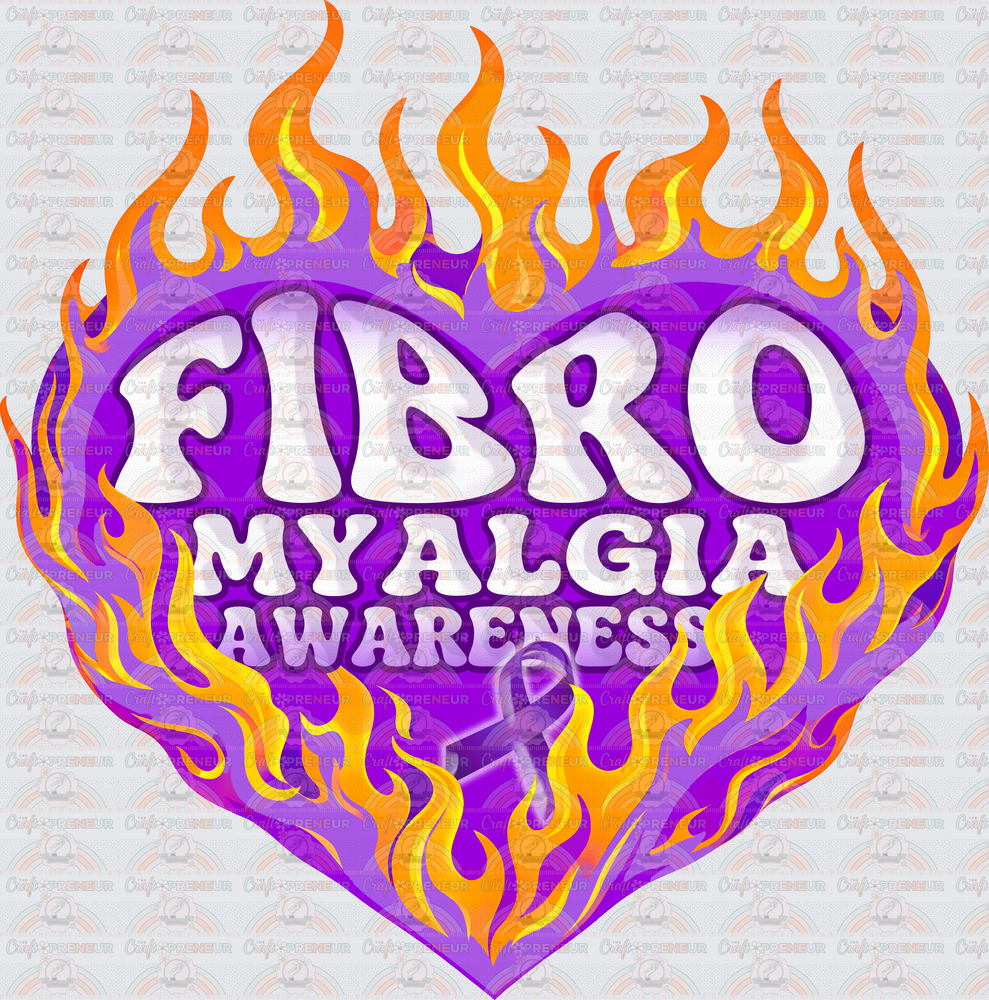 Causes_Illness_Invisible Illness_Fibro Myalgia_Chronic Pain_Heart_Flames