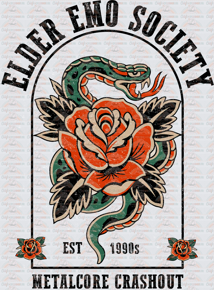 Music_Emo Music_Throwback_Millenial_Snake_Rose_Elder Em Society