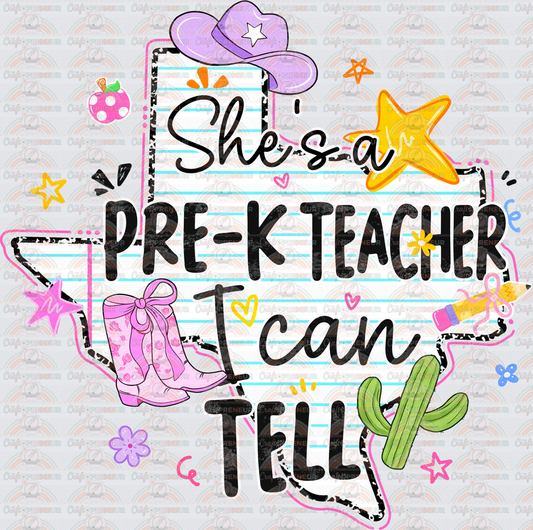 002_School_Jobs_Teacher_Country Music_Ella Langley_Grades_B2S_Shes a Teacher I Can Tell_6_PRE K