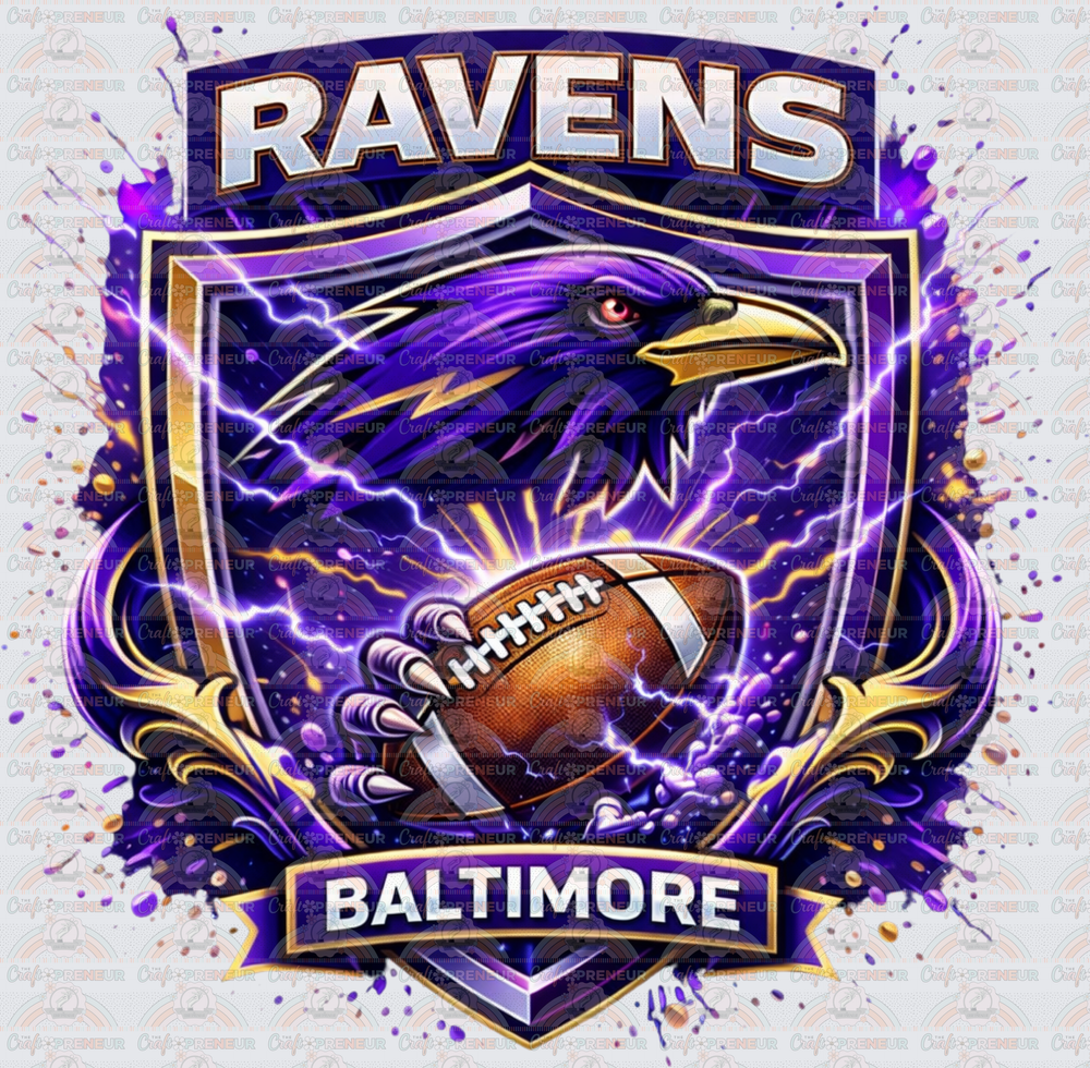 002_Football_NFL_Splash Shield_Baltimore_Ravens