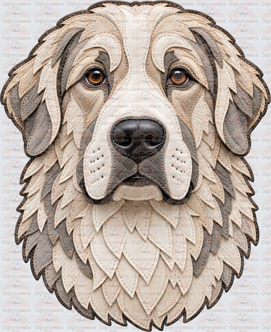 002_Dogs_Breeds_Faux Leather_Exclusive_Great Pyrenees