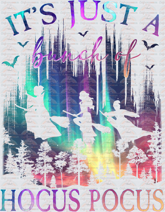 001_Movies_Hocus Pocus_Halloween_Set_Iridescent_Sanderson Sisters_Its Just a Hocus Pocus_Silhouette_Back