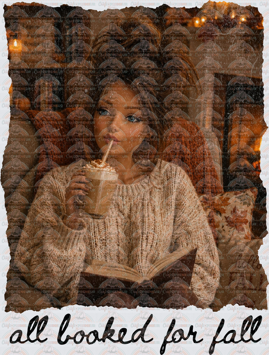 Books_Ratchet Barbie_Fall_All Booked for Fall_Brunette_Iced Coffee_Homebody_Bookish_Black Text