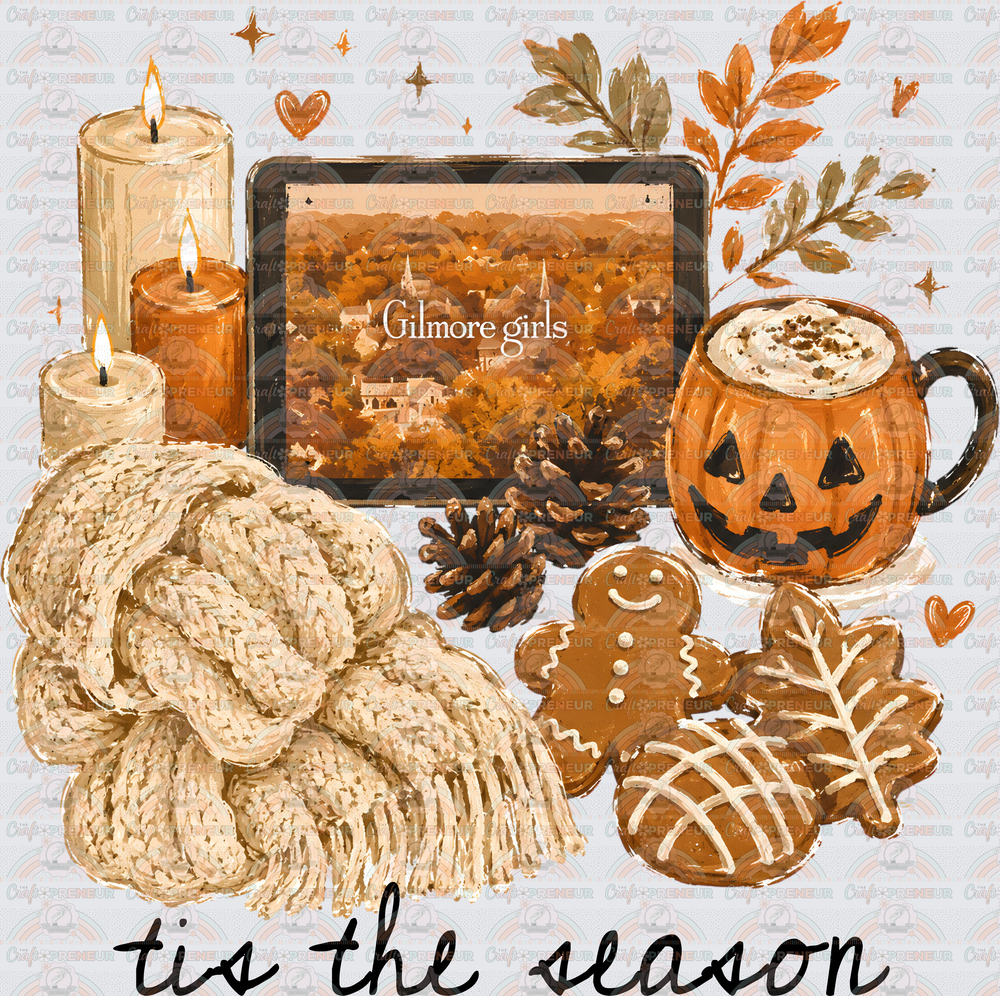 Fall_TV_GIlmore Girls_Bookish_Ipad_Tis the Season_Fall_Autumn