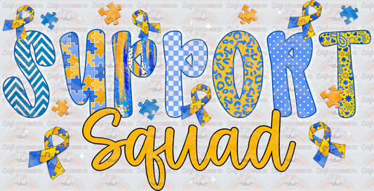 002_Causes_Down Syndrome_Awareness_Blue and Yellow_March Causes_Chromosomes_Support Squad V2