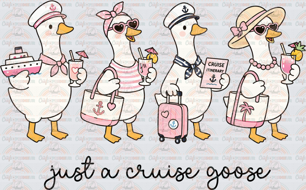 Animals_Goose_Silly Goose_Skinny_Vacation_Summer_Cruise_Just a Cruise Goose_Boats