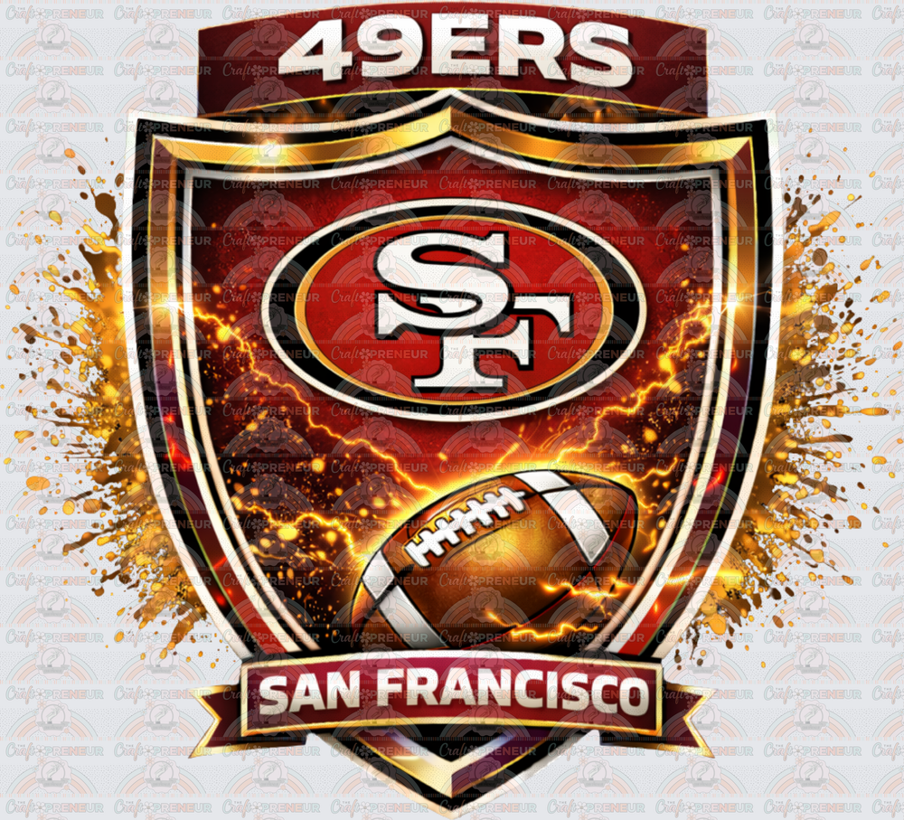 002_Football_NFL_Splash Shield_San Francisco_49ers