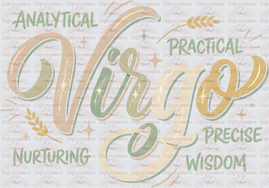 002_Zodiac_Astrology_Astrological Signs_Script_Typography_Watercolor_VIRGO