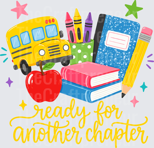 School_Back to School_B2S_School Bus_Notebook_Crayon_Apple_Ready for Another Chapter_Preppy_Youth