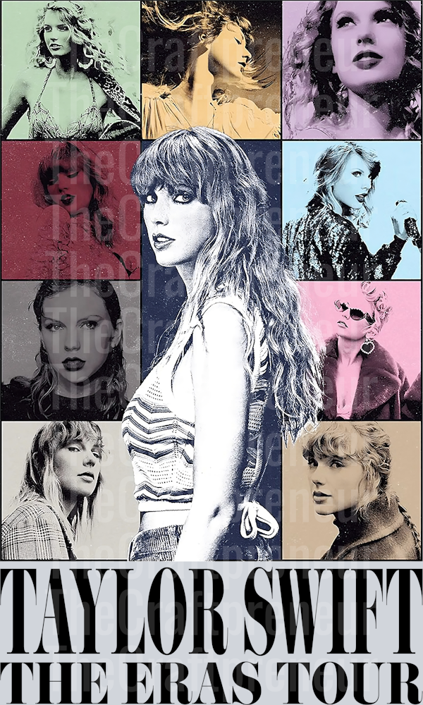 (Set!) TS Era Concert Tee Front DTF Transfer