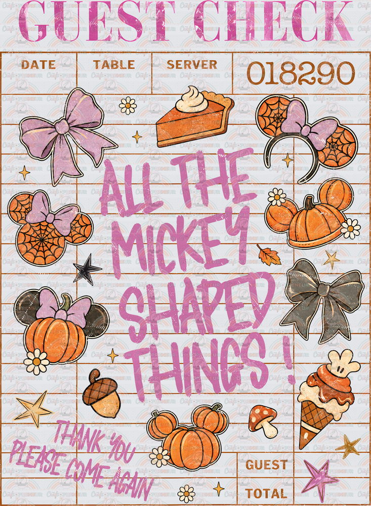 Disney_Halloween_Guest Check_Snacks_All the Mickey Shaped Things_Pink